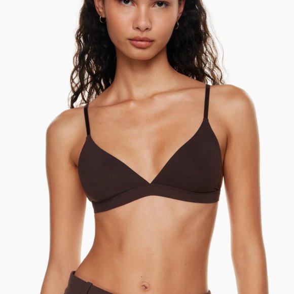 ⚡️NWT⚡️ Aritzia Talula Triangle Bralette in Scarab - Picture 3 of 3